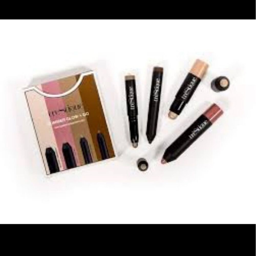 treStiQue Travel Size Multi-Stick Set in Black, Rose Gold, Champagne